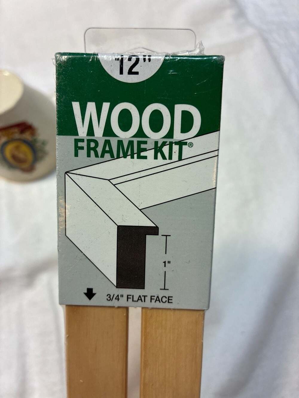 Nielsen 12" Wood Frame Kit 3/4" Flat Face Natural Wood (2 Sections)
